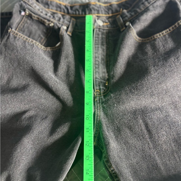 Ralph Lauren Jeans. Womens Size 14x29 Distressed Black. - Picture 6 of 10